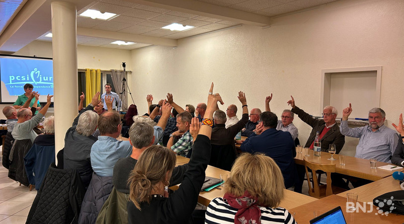 À une nette majorité, les membres du PCSI ont préféré ne pas proposer de candidat pour l'élection complémentaire au Gouvernement jurassien.
