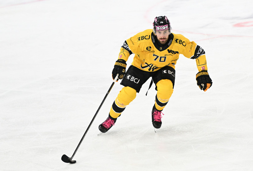 Matteo Romanenghi a beaucoup travaillé jeudi soir, le HCA aussi : sans point au final. (Photo : Georges Henz)
