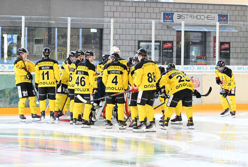 Le HCFM termine sa saison en quarts de finale des play-off de MyHockey League. (Photo : archives Georges Henz)