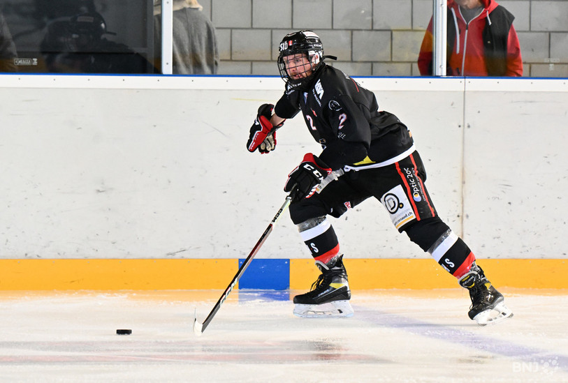Célien Gygax a marqué le premier but du HCDV, mais cela n'a pas suffi pour rejoindre les Valaisans. (Photo archives : Georges Henz).