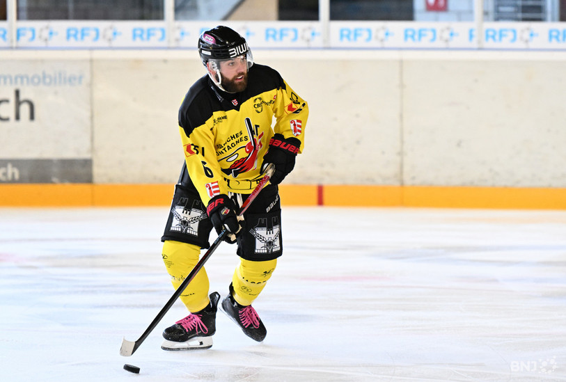 Clément Stemer a remis le HCFM dans le match samedi aux Grisons. (Photo: archives Georges Henz).