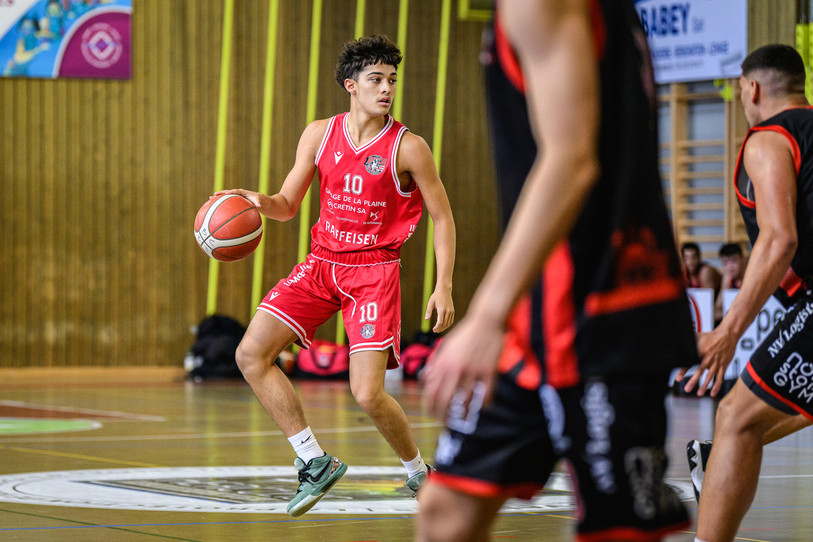 Ilan Wattre et le BCB continuent leur parcours en Coupe de Suisse . (Photo : Stéphane Bée)