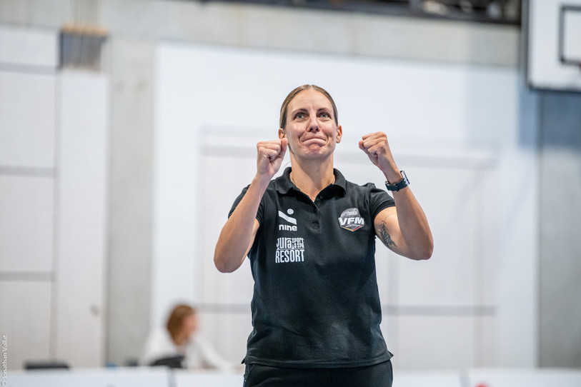 Le VFM de Melanie Cina a parfaitement lancé sa saison de Ligue A de volleyball. (Photo : archives Jonathan Vallat)