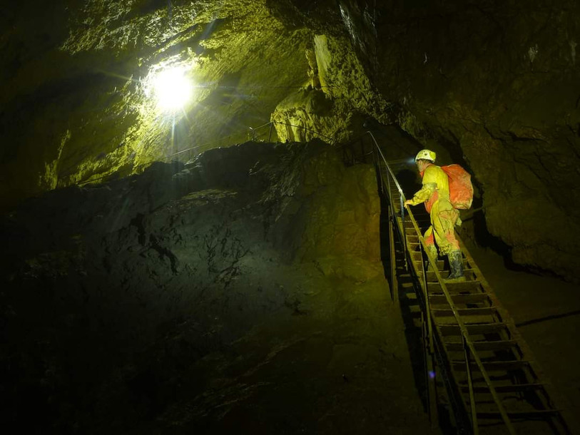 Le Spéléo Club Jura arpente régulièrement les grottes de Milandre. (Photo : Archives/Spéléo Club Jura)