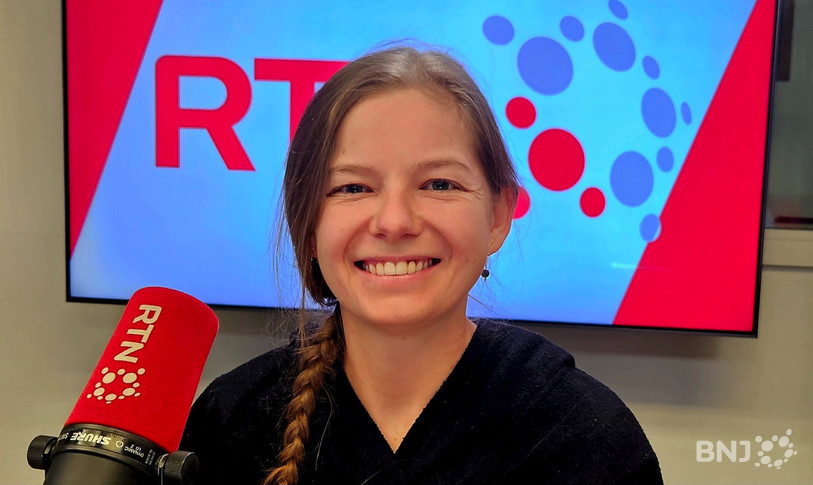 Morgane Guillaume, fondatrice d’Inclusive Attitude, dans « La Matinale ».