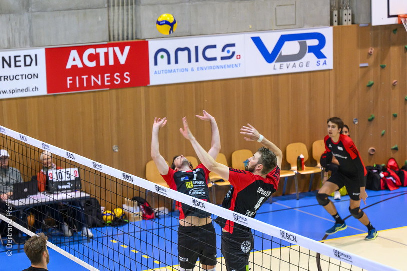 Marc Briquet et Micha Spengler (Photo d'archives : Bertrand Pfaff)