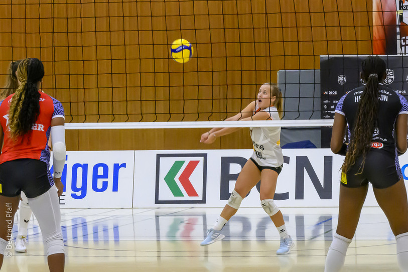Caroline Delley veut continuer de progresser au NUC. (B. Pfaff)