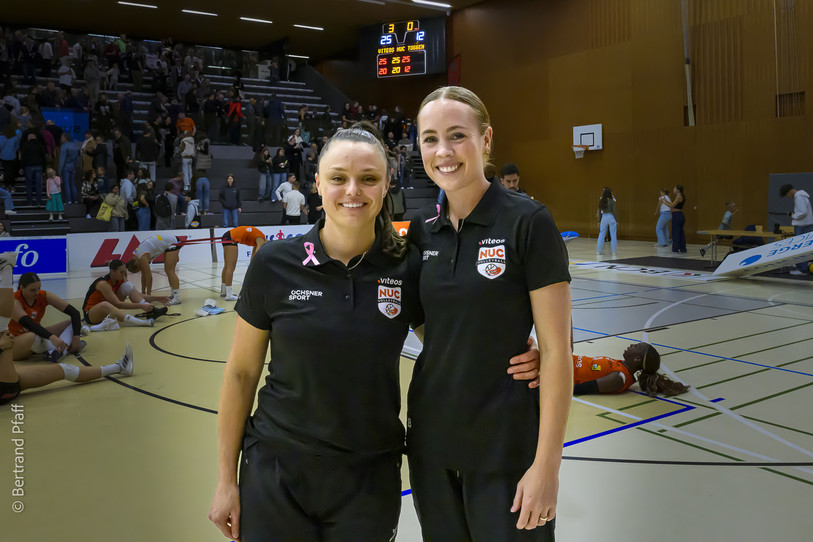 Lauren Bertolacci et Haley Brightwell coacheront les Neptunes de Nantes la saison prochaine. (Photo archives : B. Pfaff)