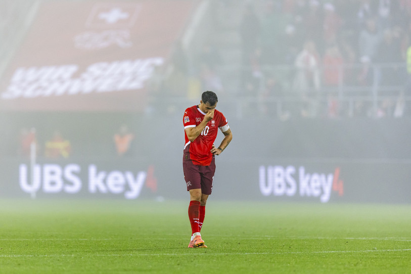 L’équipe de Suisse est dans le brouillard. (Photo : KEYSTONE/Peter Klaunzer).