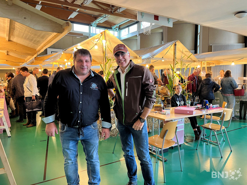 Pari gagné pour Martin Kohli (à gauche), président de la Chambre d'agriculture du Jura bernois, et Olivier Boillat, responsable communication pour la Fondation Rurale Interjurassienne, qui peuvent avoir le sourire.