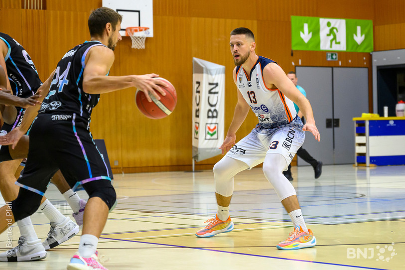 Kevin Martina et ses coéquipiers ont subi un lourd revers. (Photo : Bertrand Pfaff)