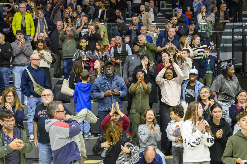 Le public de la Riveraine aura l'occasion de soutenir les moins de 23 ans d'Union Neuchâtel lors du Final Four de 1re Ligue. (Photo : Bertrand Pfaff) 