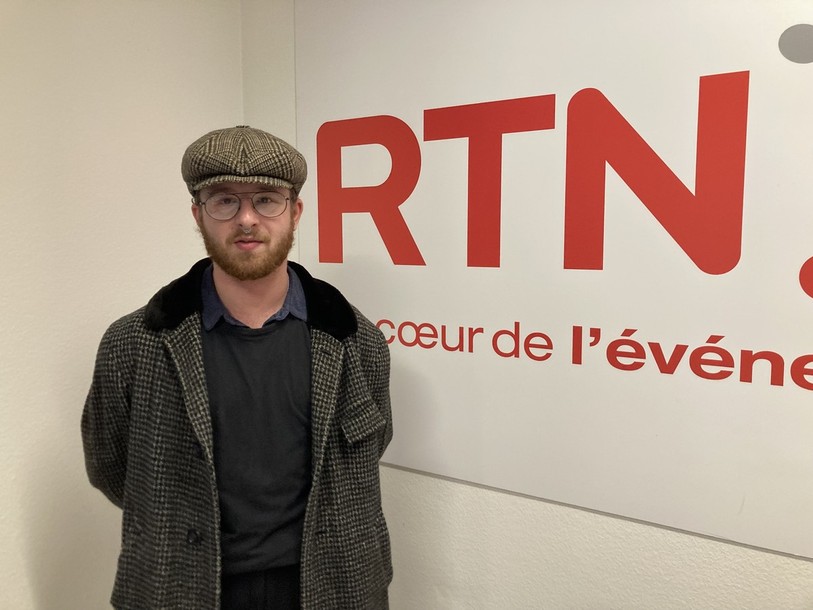 Mathias Bobillier, étudiant infirmier à la HES-Arc à Neuchâtel et président des jeunes POP neuchâtelois.