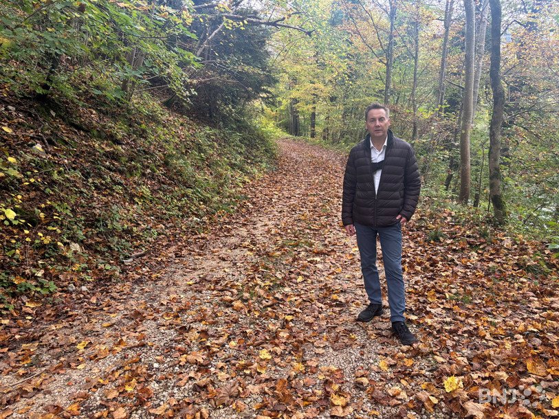 Julien Crevoisier nous a fait découvrir le Sentier Auguste-Quiquerez.