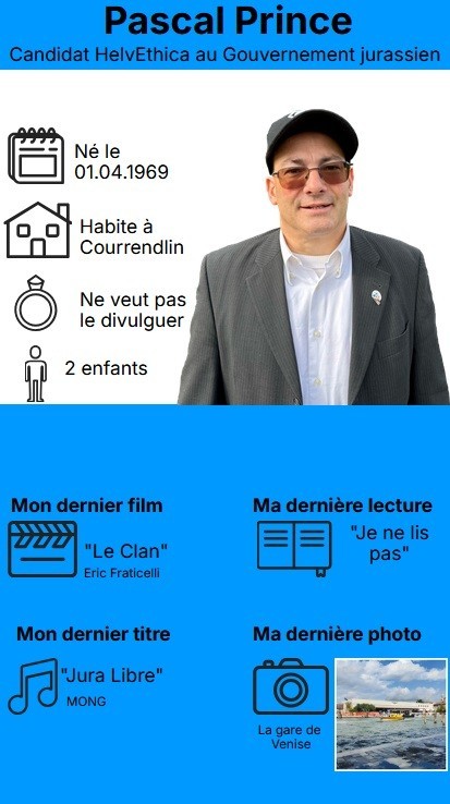 Portrait de Pascal Prince.
