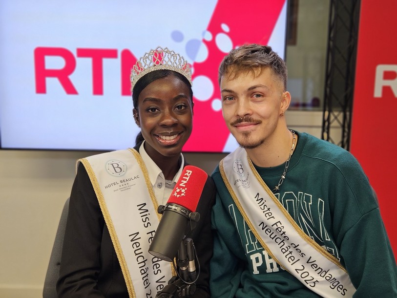 Marie Thiam, Miss Fête des vendanges 2025, et Sylvain Basilico, Mister Fête des vendanges 2025, étaient ce lundi dans « La Matinale ».