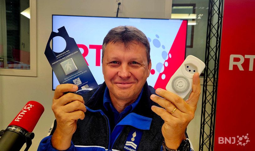 Daniel Favre, responsable de la prévention à la criminalité à la Police neuchâteloise dans « La Matinale ».