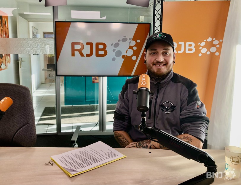 Grégory Del Torchio membre de l’association Chauves-souris Jura bernois.
