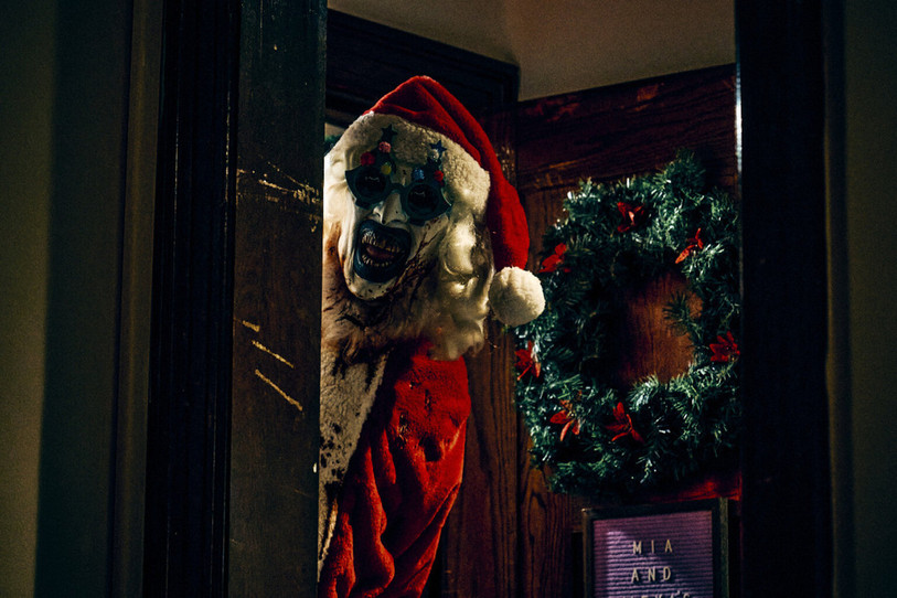 Interdit aux moins de 18 ans, le film « Terrifier 3 » met en scène le clown Art. (Photo : ECS Editions).