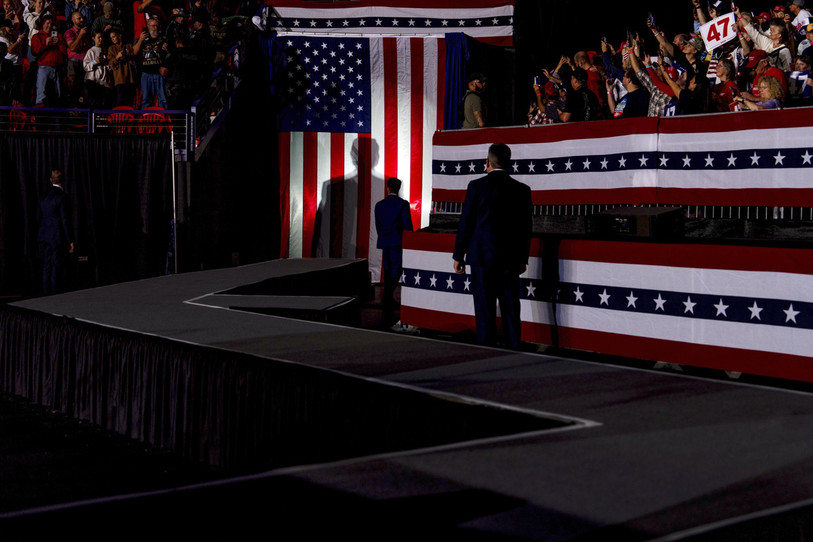 La campagne bat son plein à quelques jours de l'élection présidentielle. (Photo : AP Photo/Julia Demaree Nikhinson)