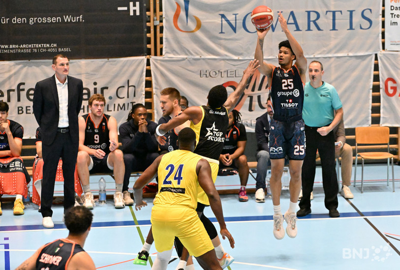 Avec ses 26 points, Dylan Ducommun a mis Union Neuchâtel sur les bons rails samedi soir. (Photo archives Georges Henz)