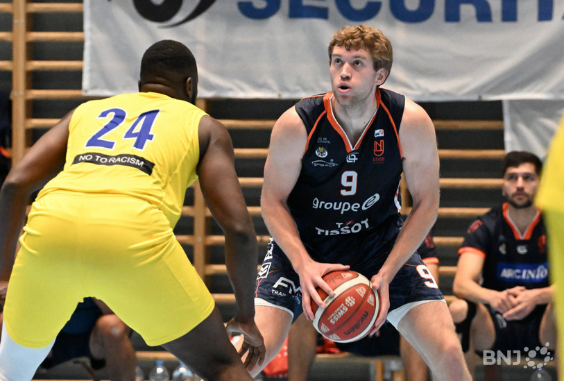 Matthew Dentlinger a été désigné meilleur joueur de son équipe. (Photo: archives Georges Henz)