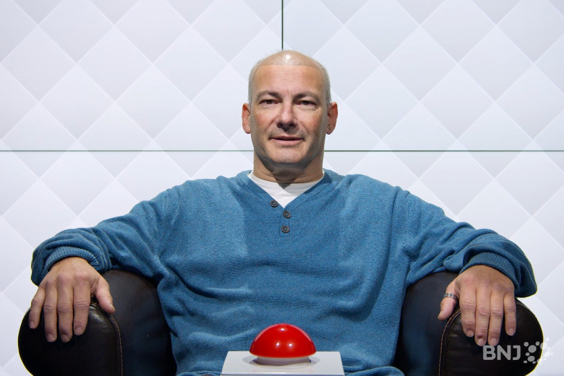 Le candidat d'HelvEthica, Pascal Prince, dans « Le Placard à questions ».