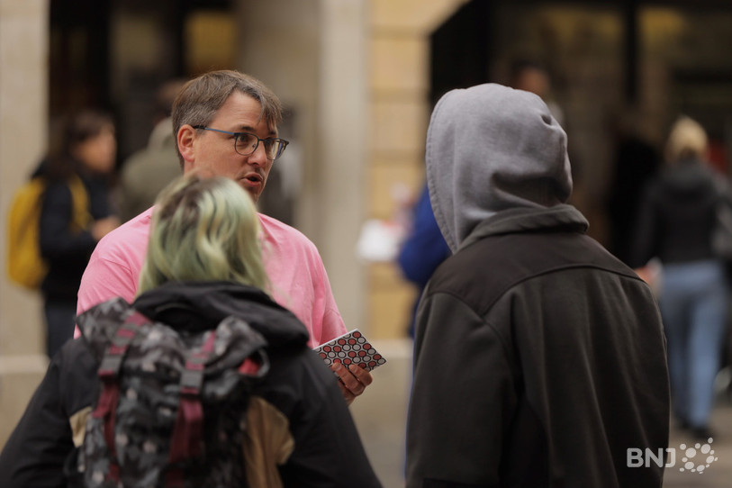Ce samedi, à Neuchâtel, des bénévoles proposaient des informations et des dépistages gratuits et anonymes.