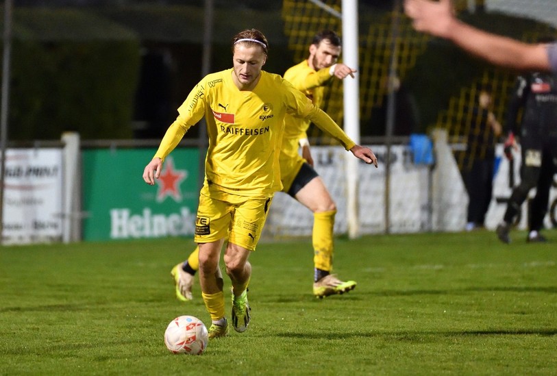 Nohan Cuenat et le FC Bassecourt remportent trois points précieux. (Photo: archives Georges Henz)