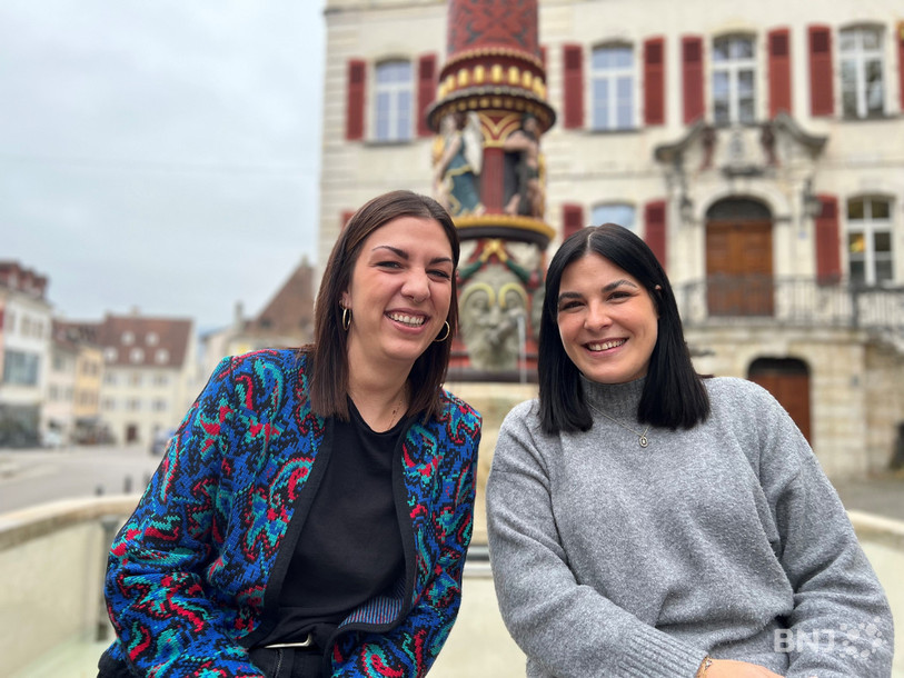 Sarah Ciocca (à gauche) et Camille Guillod inaugureront « L’Appart’ » au mois de janvier.