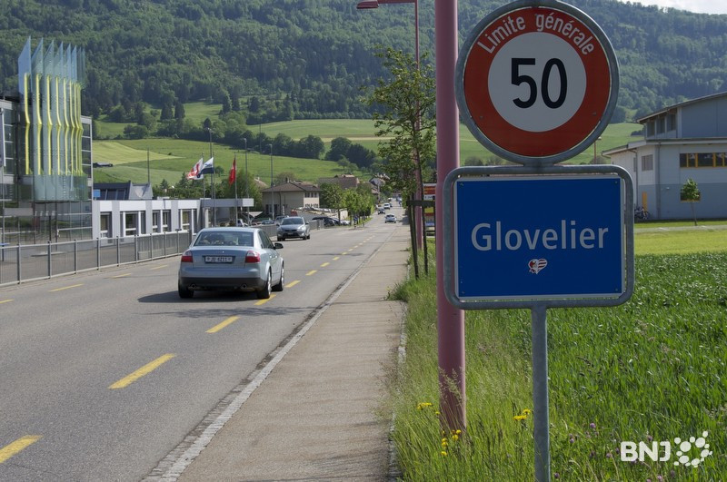 Pas de limitation de vitesse à 30 km/h à Glovelier.