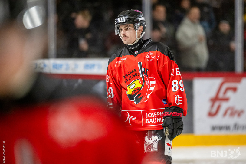Tanguy Maillard, capitaine en l'absence de Mathieu Brahier mercredi soir, veut vite retrouver le chemin de la victoire. (Photo : archives/Jonathan Vallat)