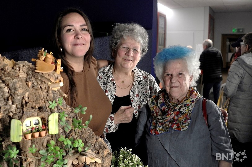 Julie Frund-Pozner, Eliane Walther et Lucienne Lanaz