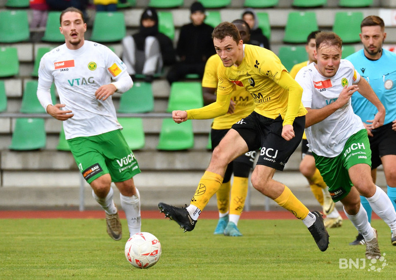 Roman Huber, buteur contre Brühl, et les SRD ont mérité leur succès ce dimanche. (Photo : Georges Henz).