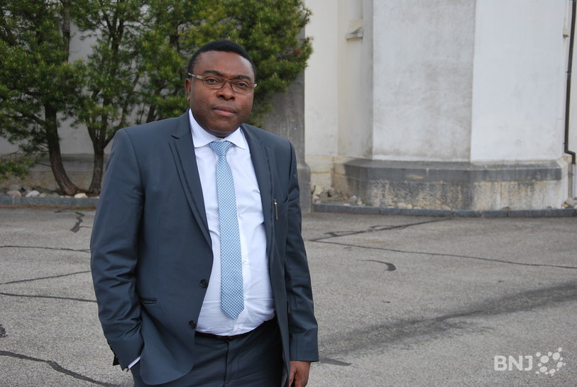Jean-Pierre Ndianyama, prêtre à Boncourt