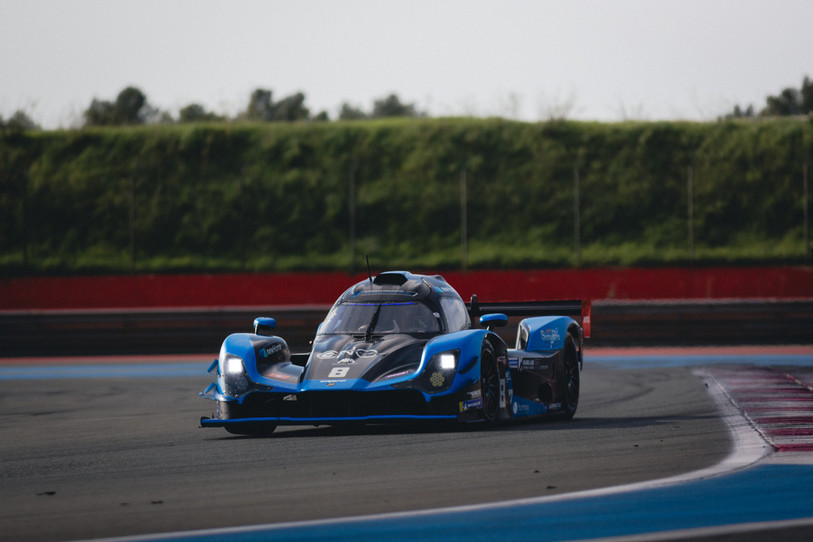 Loris Kyburz au volant de son prototype. (Photo : Arthur Chopin).