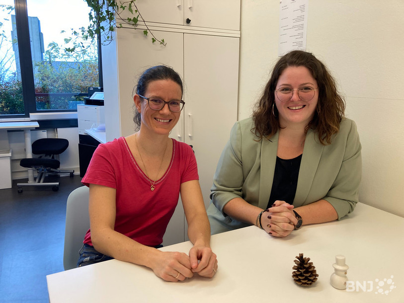 De gauche à droite: Gladys Pinard, directrice de l'École moderne, et Christelle Audebrand, directrice de l’École internationale.