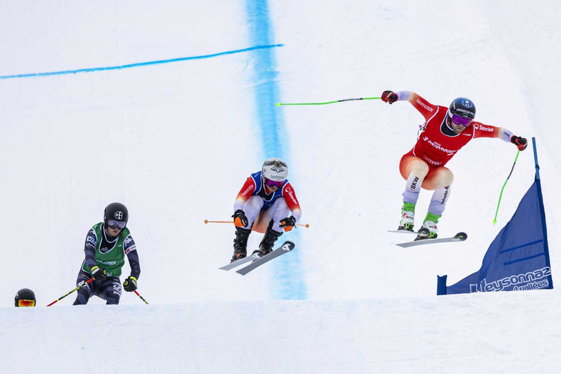 En skicross, Alexi Mosset doit encore faire ses preuves. (photo : A. Mosset)