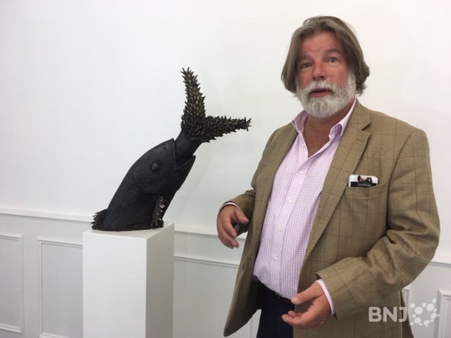 Igor Ustinov expose au POPA