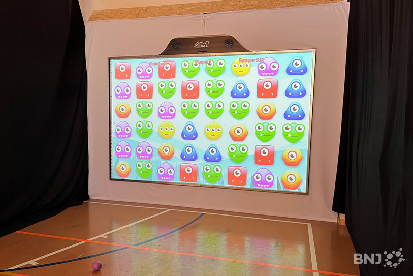 Les groupes pourront notamment jouer sur un mur interactif unique dans l'Arc jurassien.