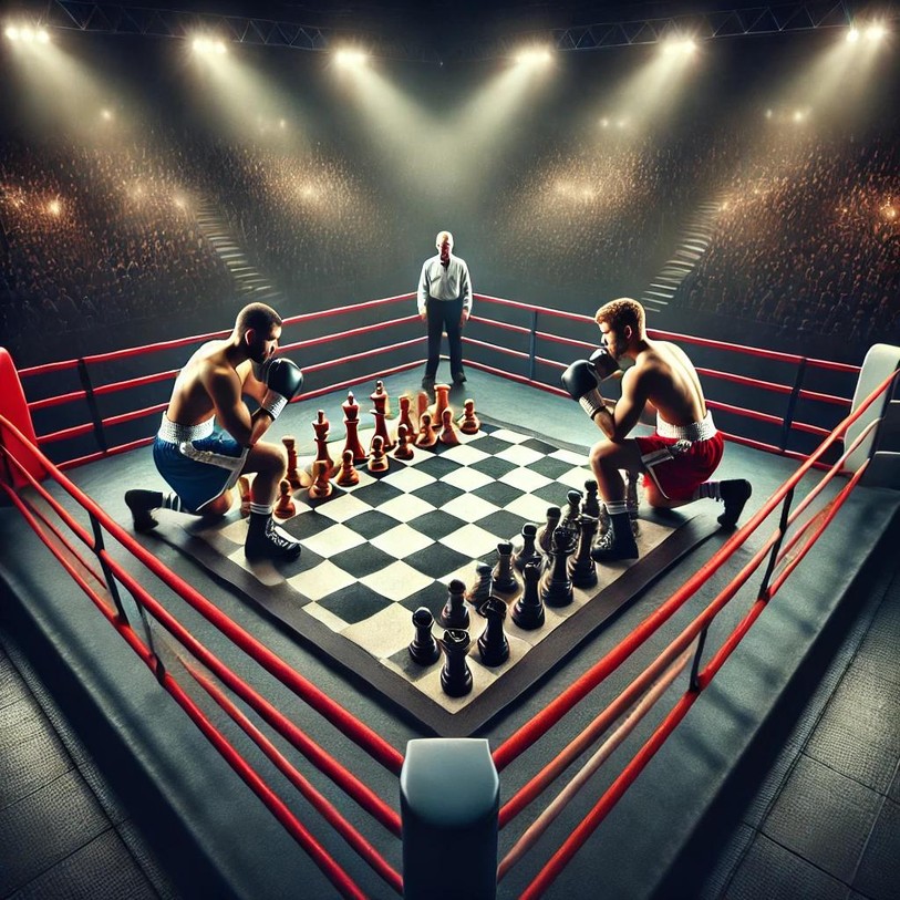On connait déjà une version de ce sport, mais on en a imaginé une autre.