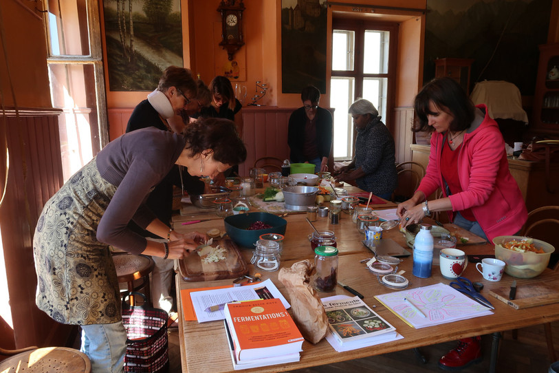 Les ateliers rencontrent un beau succès. (Photo : Espace culturel Double-Aigle).
