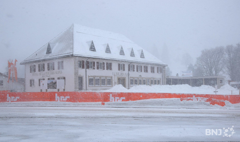 L'hôtel de La Vue-des-Alpes servira aussi au tourisme hivernal.