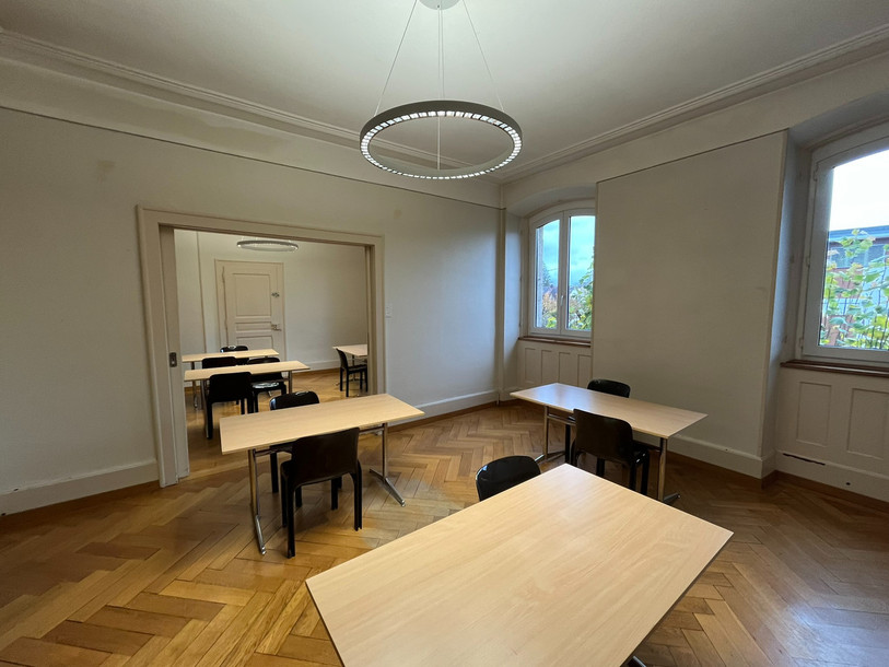 La salle d'étude qui sera proposée aux étudiants et apprentis de Delémont et environs dès le 9 décembre. (Photo: ville de Delémont)