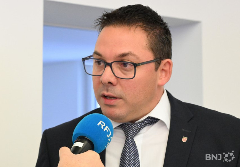 Nouveau ministre, Stéphane Theurillat est entré en politique en 2012 en accédant au Conseil de ville de Porrentruy. (photo : Georges Henz)