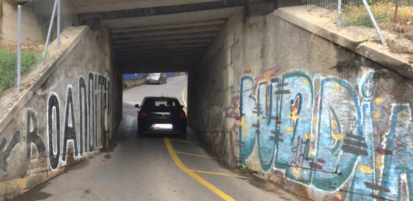 Le chemin de la Favarge à Neuchâtel (photo : Ville de Neuchâtel).