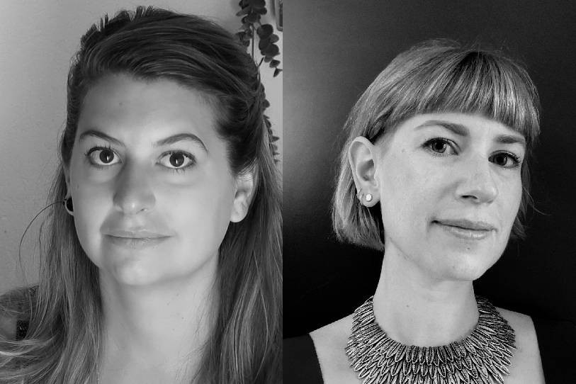 Lara Paratte (à gauche) et Anouk Richard sont désormais à la tête de visarte.jura. (Photo : visarte.jura).