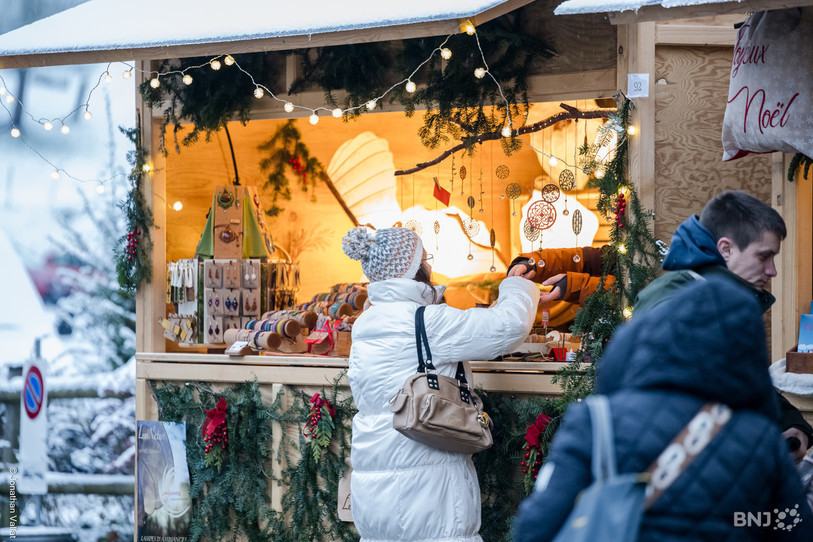 120 artisans participeront cette année au Marché de Noël de St-Ursanne. (Photo : archives).