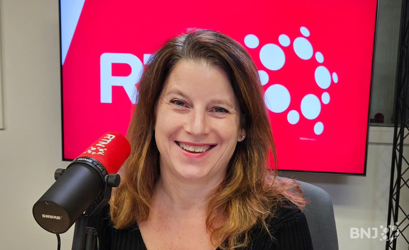 Nathalie Devantay, déjà prête pour les fêtes de fin d’année.