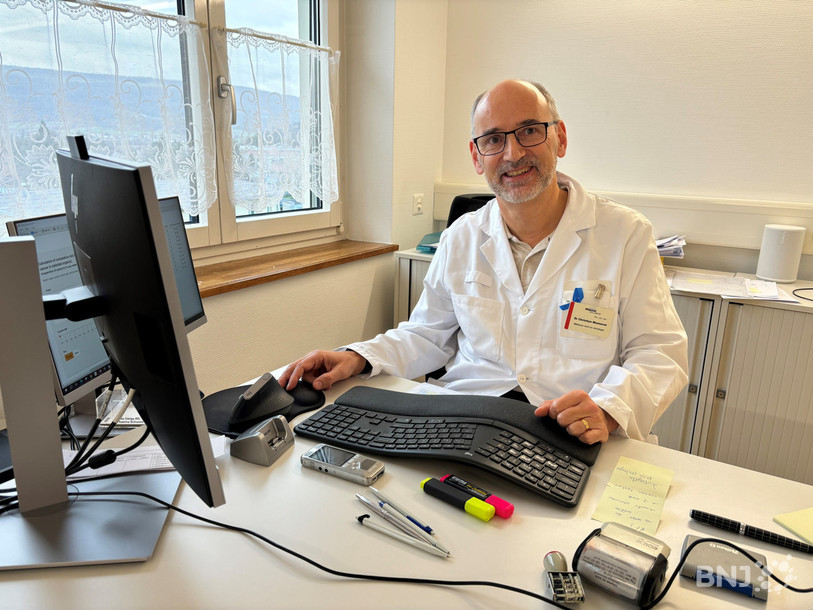 Le docteur Christian Monnerat nous a parlé de ses 30 ans d’expérience en oncologie.